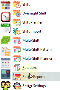 Roster reports