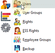 How to create a User and assign Access Rights